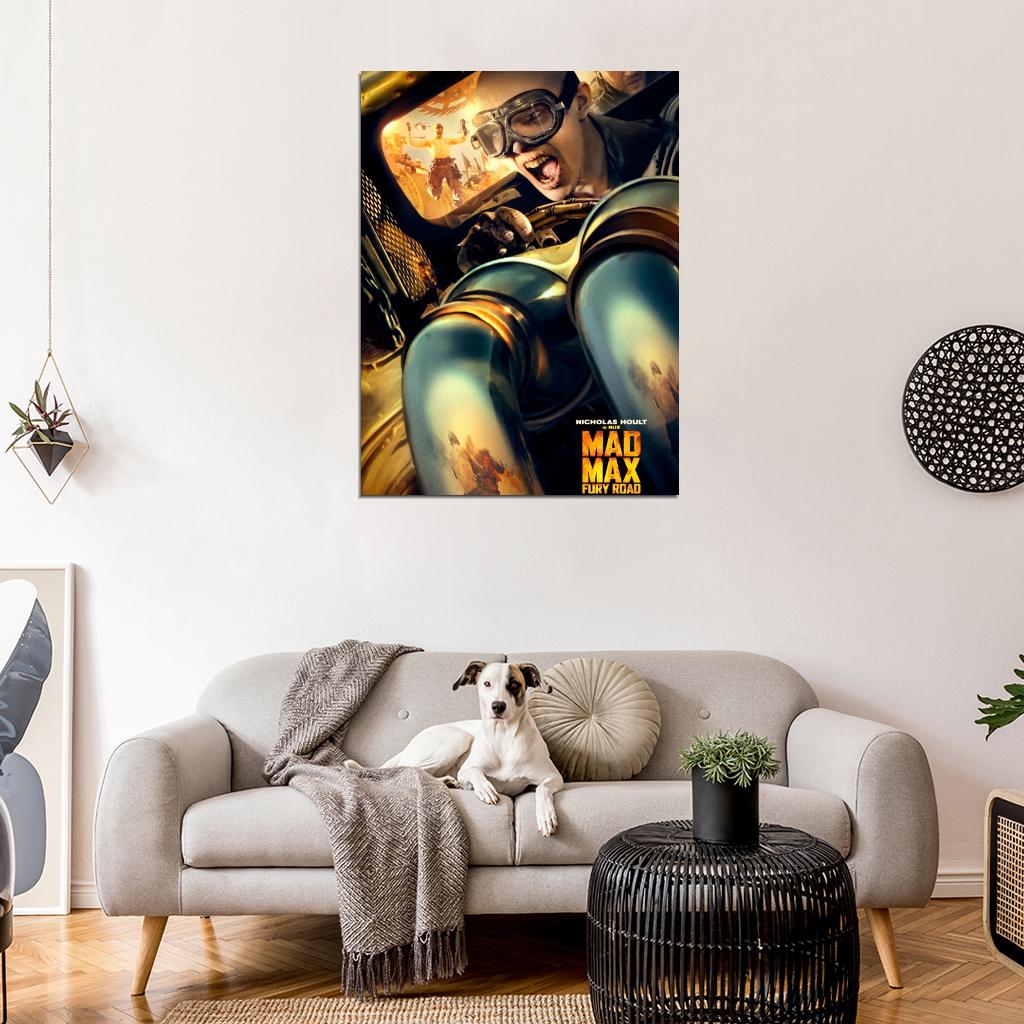 Mad Max Fury Road Nux Nicholas Hoult 2015 Movie Wall Art Print Poster