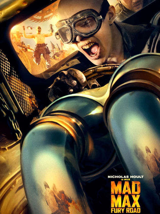 Mad Max Fury Road Nux Nicholas Hoult 2015 Movie Wall Art Print Poster