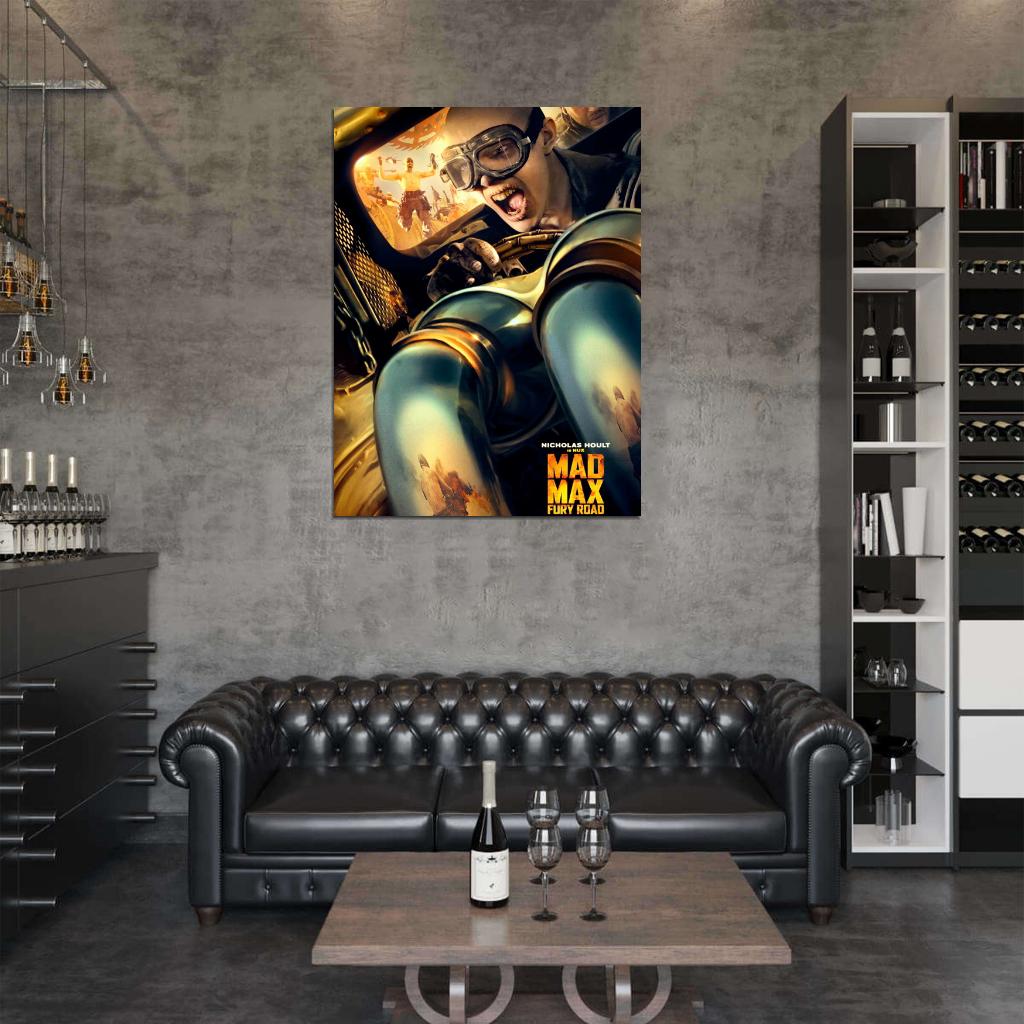 Mad Max Fury Road Nux Nicholas Hoult 2015 Movie Wall Art Print Poster