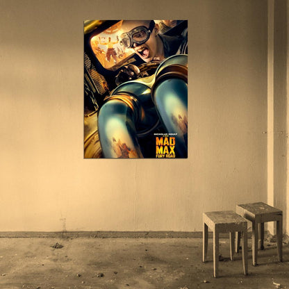 Mad Max Fury Road Nux Nicholas Hoult 2015 Movie Wall Art Print Poster