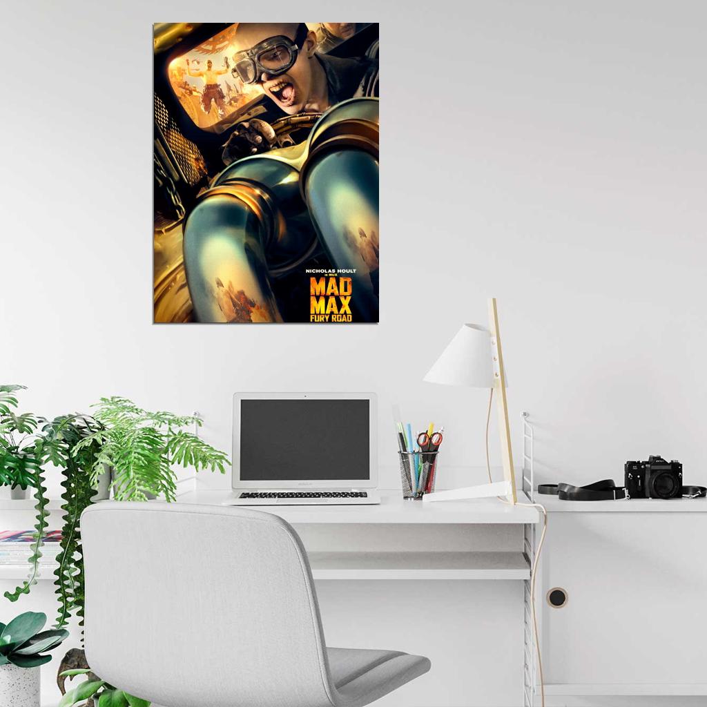 Mad Max Fury Road Nux Nicholas Hoult 2015 Movie Wall Art Print Poster
