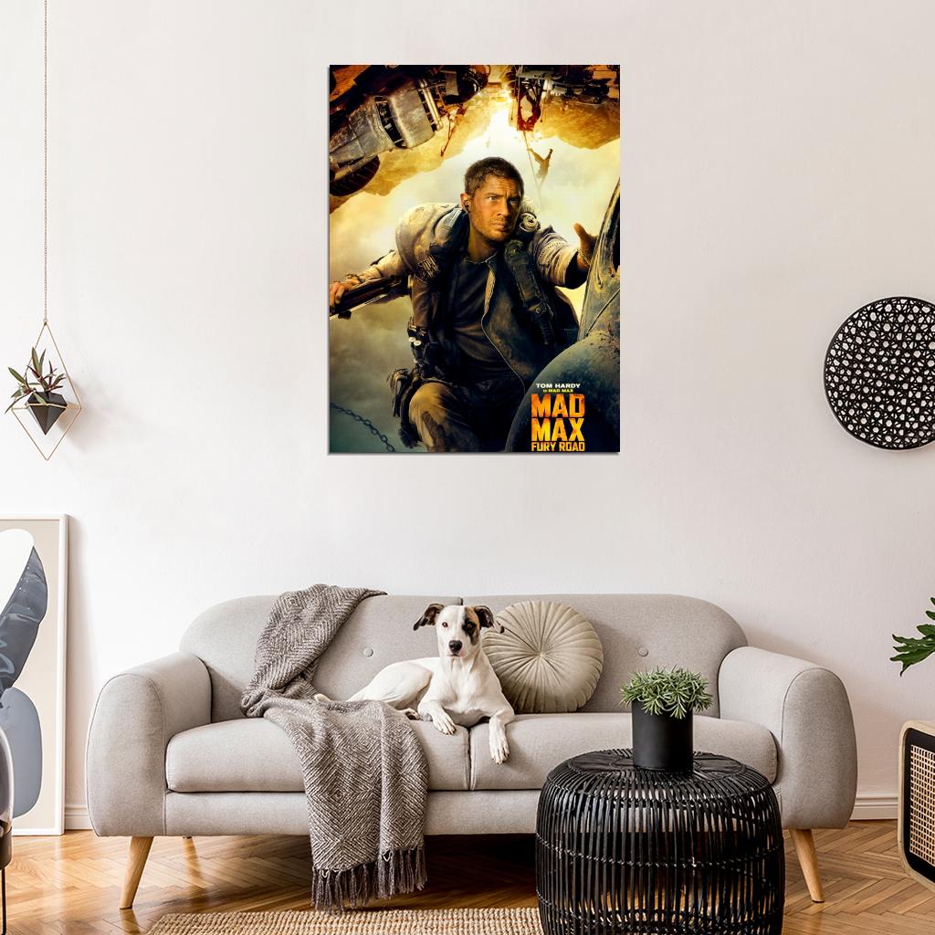 Mad Max Fury Road Tom Hardy 2015 Movie Wall Art Print Poster