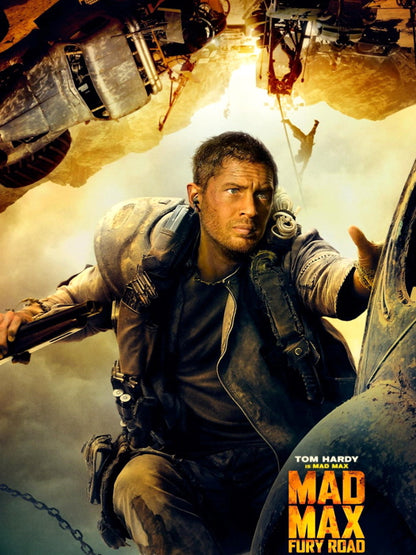 Mad Max Fury Road Tom Hardy 2015 Movie Wall Art Print Poster