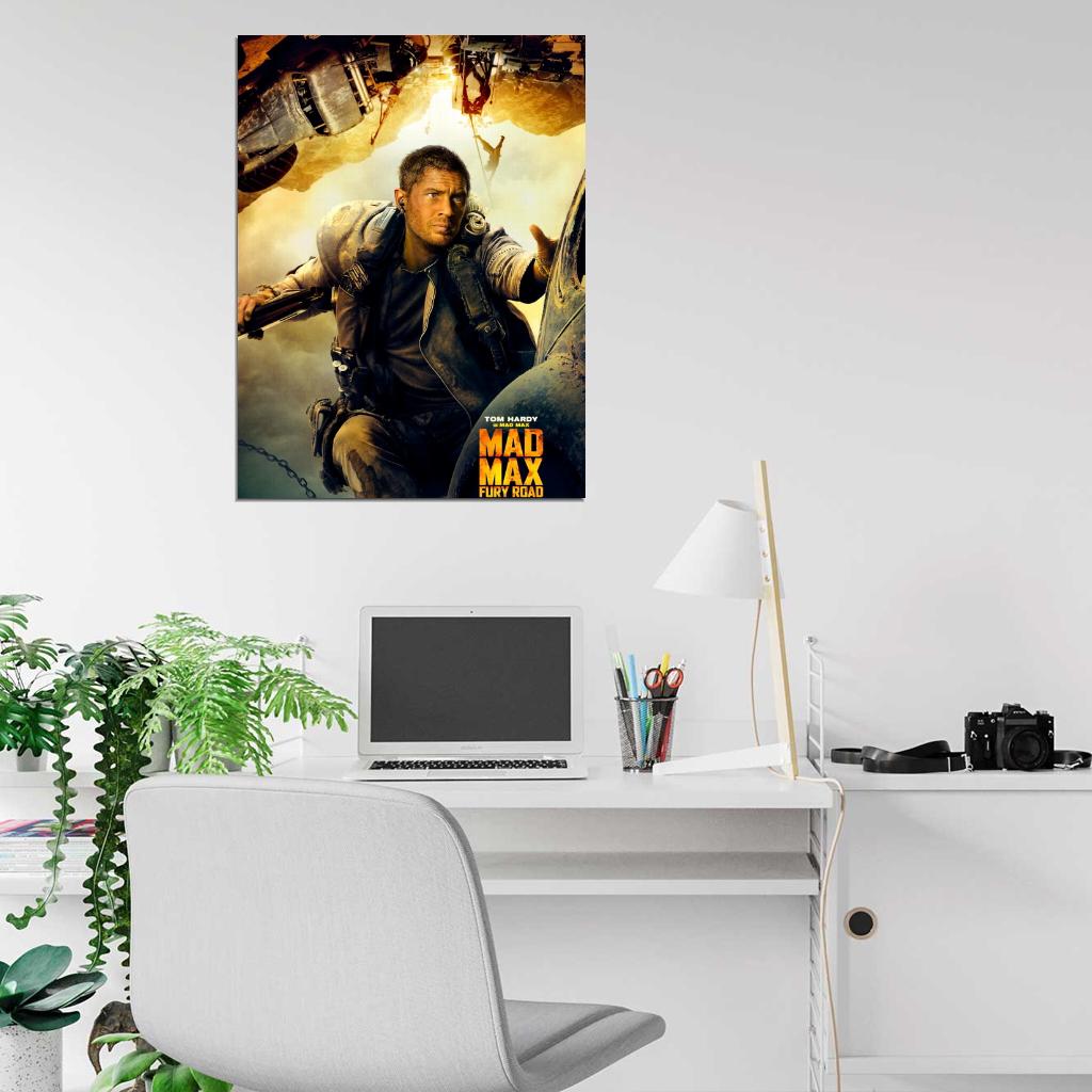 Mad Max Fury Road Tom Hardy 2015 Movie Wall Art Print Poster