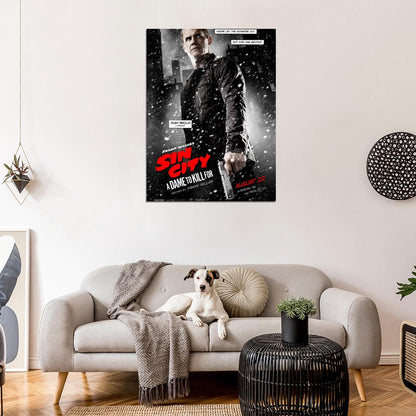 Sin City A Dame to Kill For Dwight Josh Brolin Movie Wall Art Print Poster