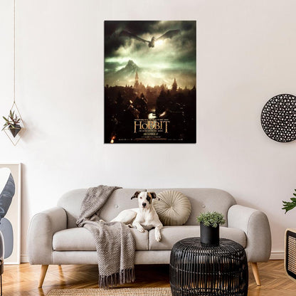 The Hobbit The Battle of the Five Armies Smaug Movie Wall Art Print Poster
