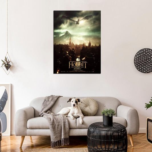 The Hobbit The Battle of the Five Armies Smaug Movie Wall Art Print Poster