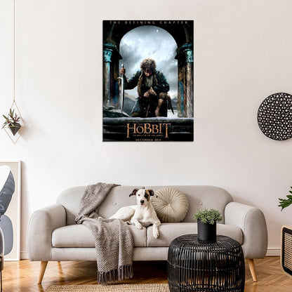 The Hobbit The Battle of the Five Armies Bilbo Movie Wall Art Print Poster
