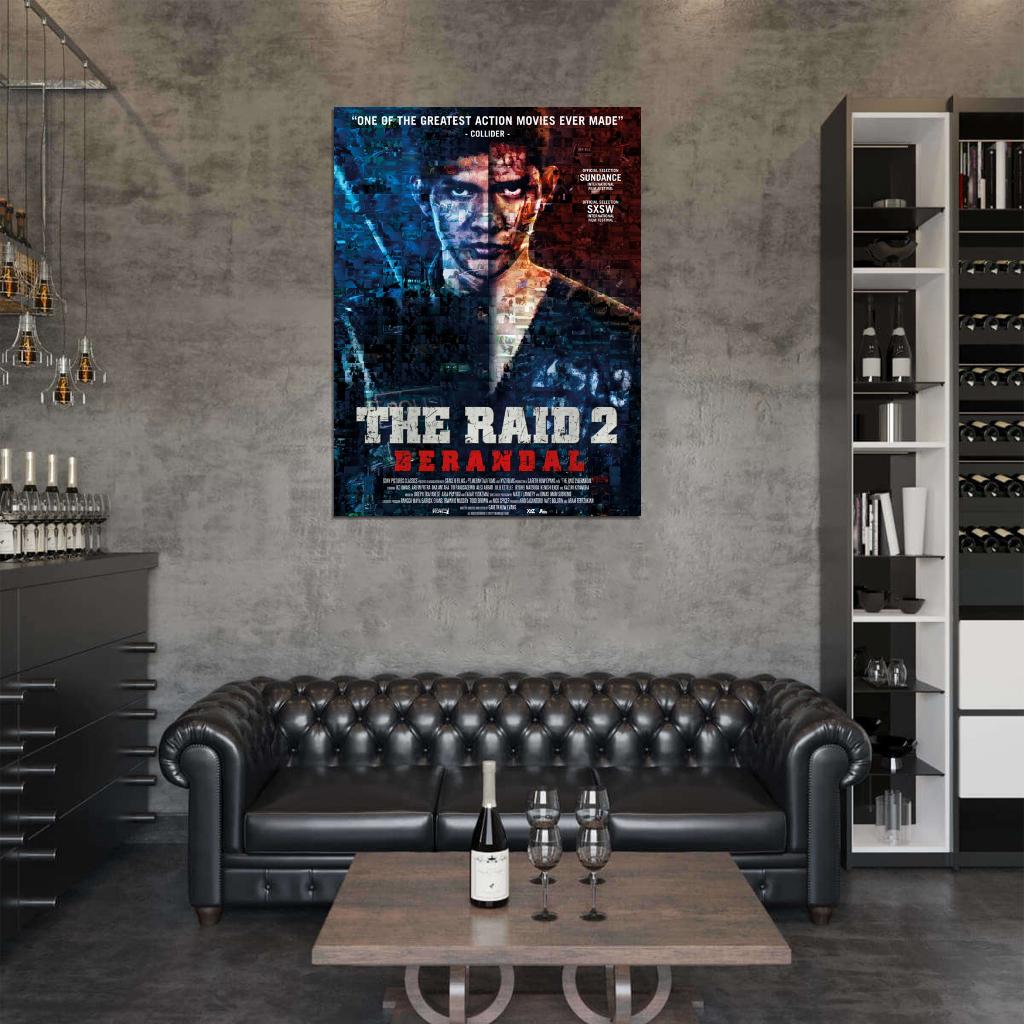 The Raid 2 Berandal Rama Iko Uwais Movie 2014 Wall Art Print Poster