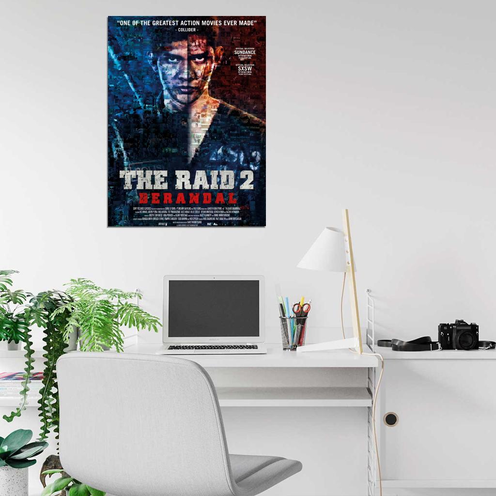 The Raid 2 Berandal Rama Iko Uwais Movie 2014 Wall Art Print Poster