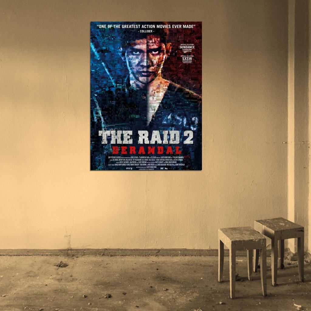 The Raid 2 Berandal Rama Iko Uwais Movie 2014 Wall Art Print Poster