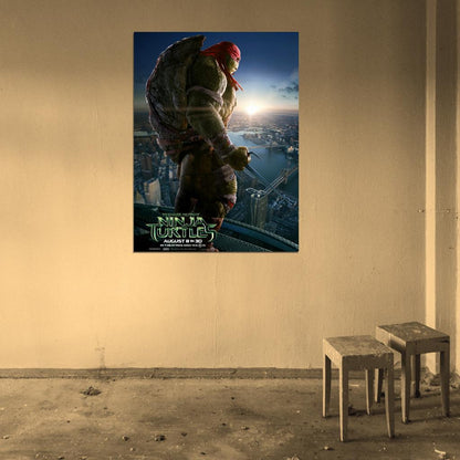 Teenage Mutant Ninja Turtles Raphael Movie 2014 Wall Art Print Poster