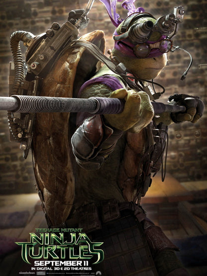 Teenage Mutant Ninja Turtles Donatello Movie 2014 Wall Art Print Poster