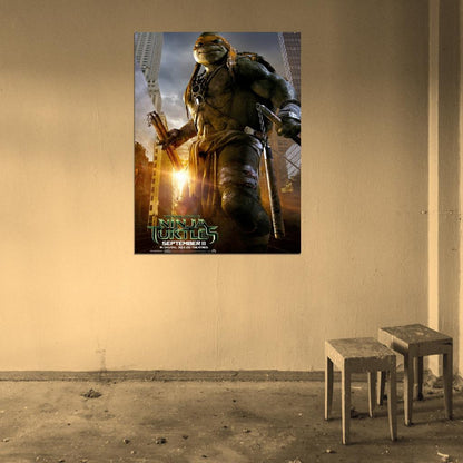 Teenage Mutant Ninja Turtles Michelangelo Movie 2014 Wall Art Print Poster