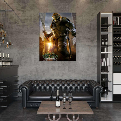 Teenage Mutant Ninja Turtles Michelangelo Movie 2014 Wall Art Print Poster