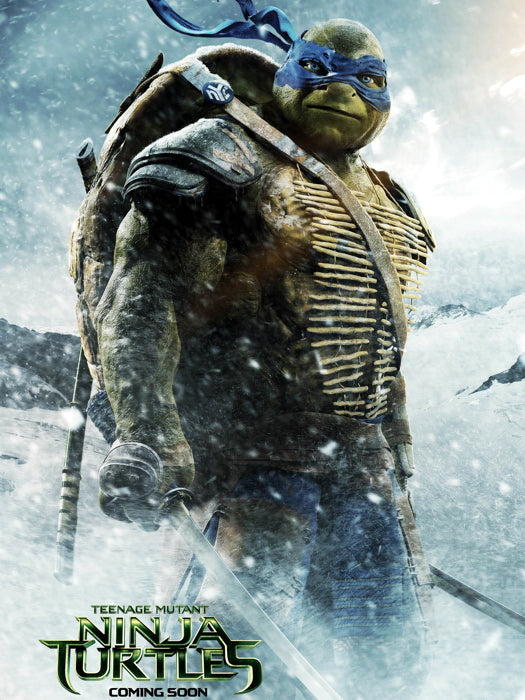 Teenage Mutant Ninja Turtles Leonardo Movie 2014 Wall Art Print Poster