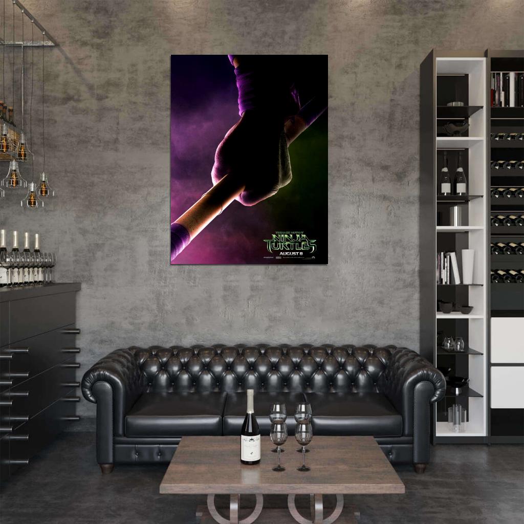 Teenage Mutant Ninja Turtles Donatello Movie 2014 Wall Art Print Poster