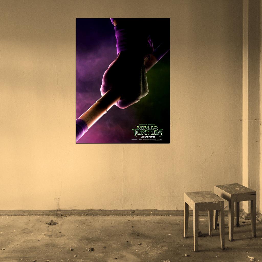 Teenage Mutant Ninja Turtles Donatello Movie 2014 Wall Art Print Poster