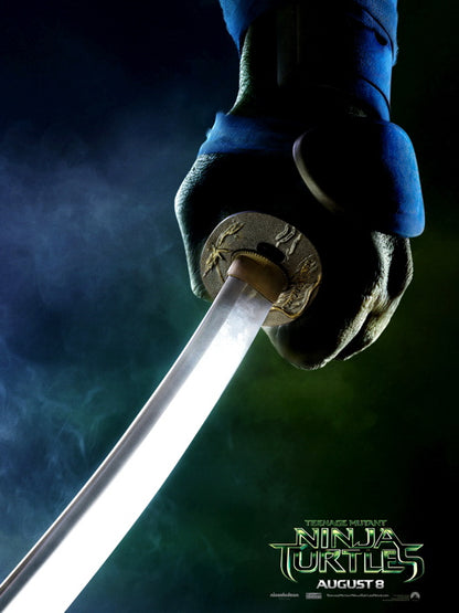 Teenage Mutant Ninja Turtles Leonardo Movie 2014 Wall Art Print Poster