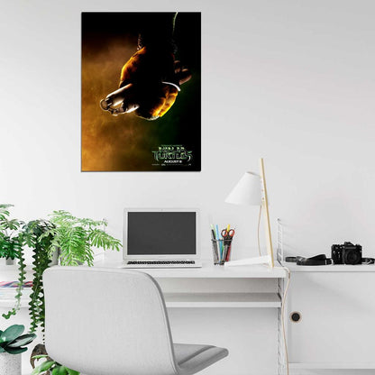 Teenage Mutant Ninja Turtles Michelangelo Movie 2014 Wall Art Print Poster