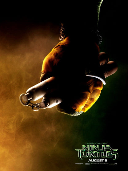 Teenage Mutant Ninja Turtles Michelangelo Movie 2014 Wall Art Print Poster