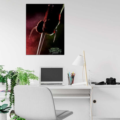 Teenage Mutant Ninja Turtles Raphael Movie 2014 Wall Art Print Poster