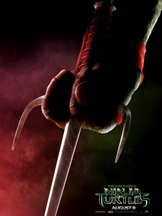 Teenage Mutant Ninja Turtles Raphael Movie 2014 Wall Art Print Poster