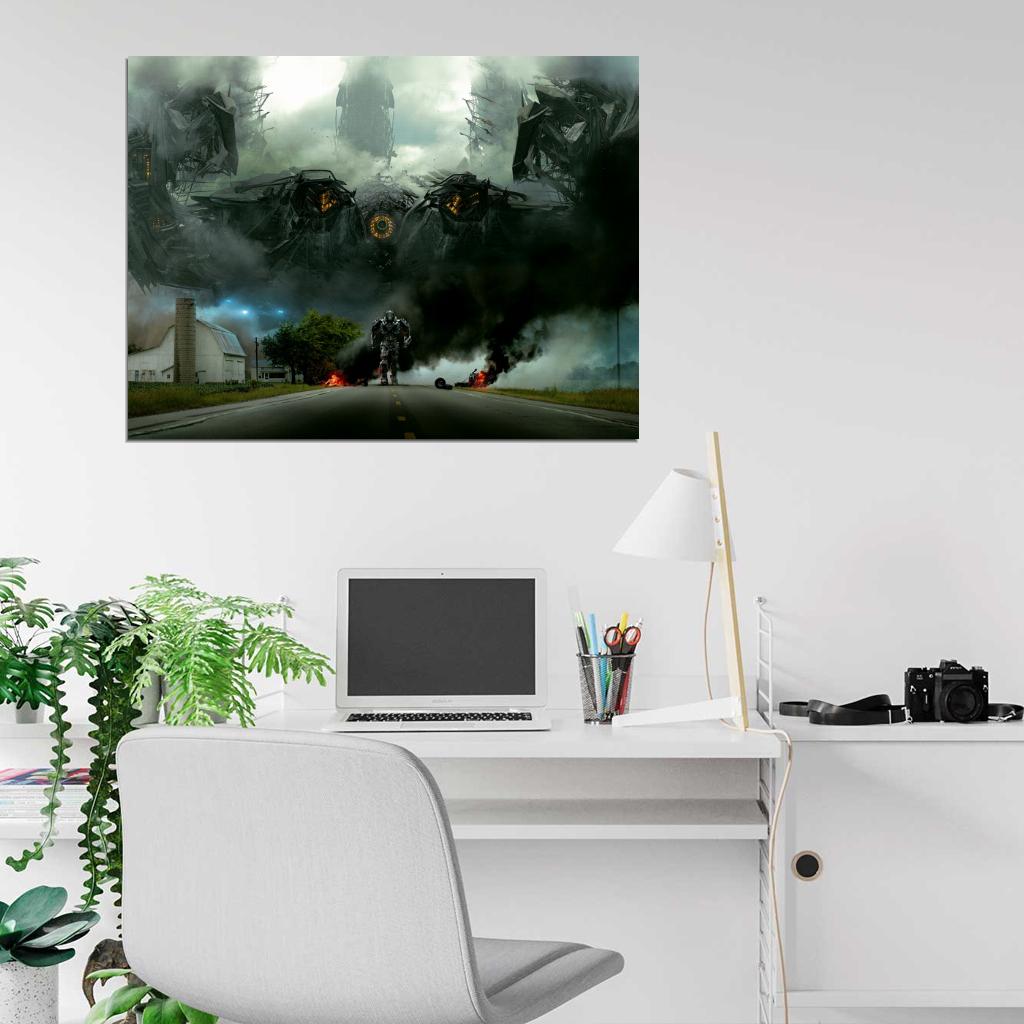 Transformers Age of Extinction Lockdown Movie 2014 Wall Art Print Poster