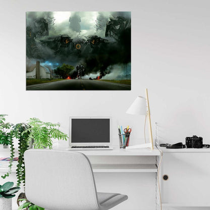 Transformers Age of Extinction Lockdown Movie 2014 Wall Art Print Poster