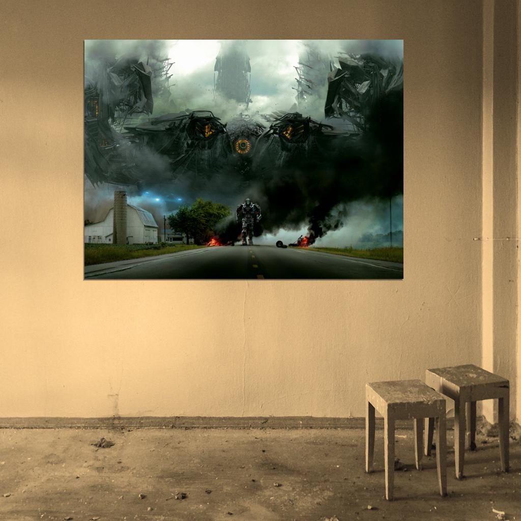 Transformers Age of Extinction Lockdown Movie 2014 Wall Art Print Poster