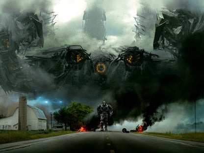 Transformers Age of Extinction Lockdown Movie 2014 Wall Art Print Poster