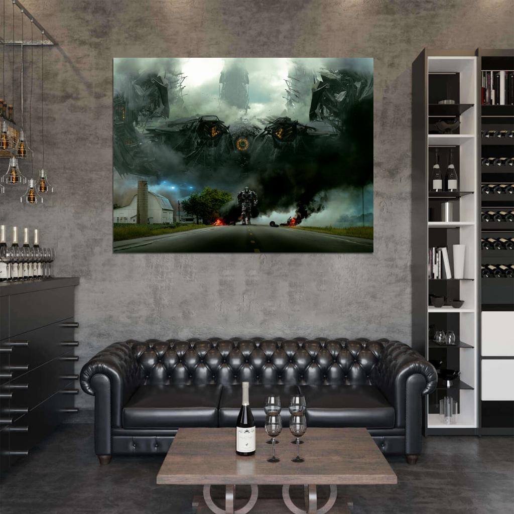 Transformers Age of Extinction Lockdown Movie 2014 Wall Art Print Poster