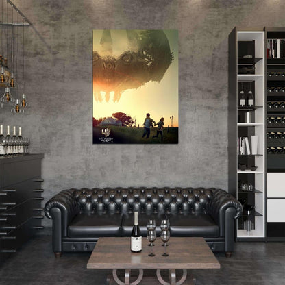 Transformers Age of Extinction Cade Tessa Yeager Movie Wall Art Print Poster