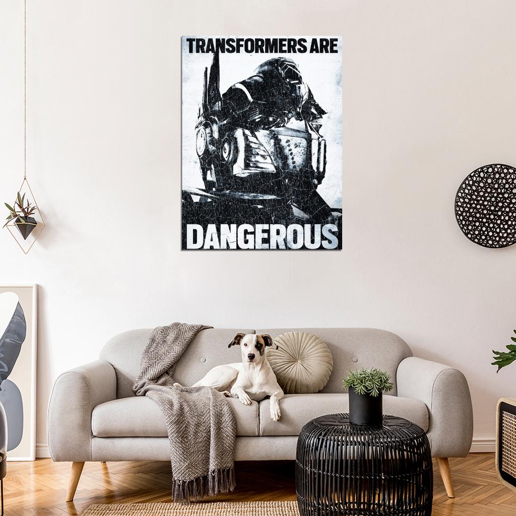 Transformers Age of Extinction Art Movie 2014 Wall Art Print Poster