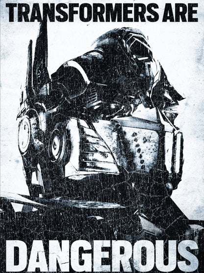 Transformers Age of Extinction Art Movie 2014 Wall Art Print Poster