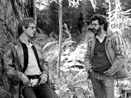 Star Wars The Return of the Jedi Behind the Scenes Wall Decor Room Print Retro Vintage Poster