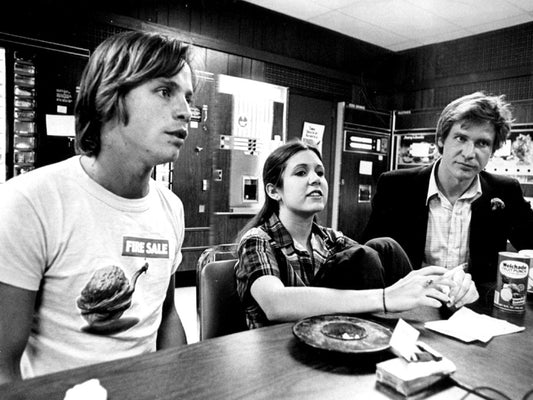 Star Wars The New Hope Behind the Scenes Movie Rare Wall Decor Room Print Retro Vintage Poster