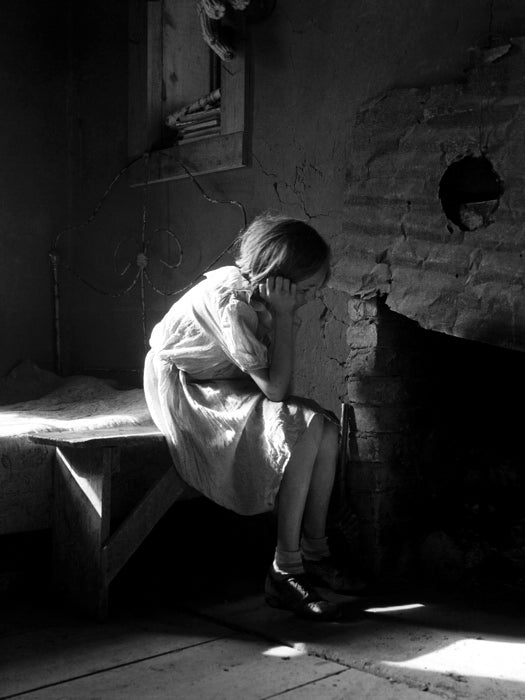 Farmhouse Child Stove New Mexico 1935 Rare Old Wall Decor Room Print Retro Vintage Poster