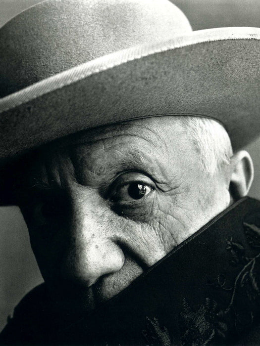 Pablo Picasso Artist Painter Hat Portrait Cubism Old Wall Decor Room Print Retro Vintage Poster