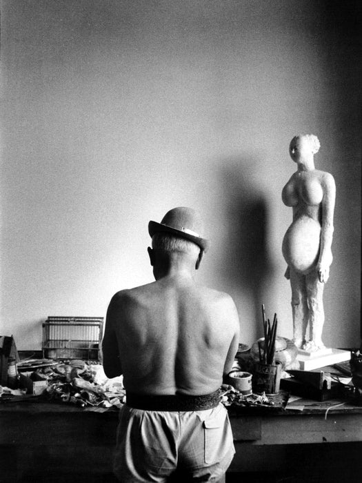 Pablo Picasso Artist Painter Workplace Old Wall Decor Room Print Retro Vintage Poster