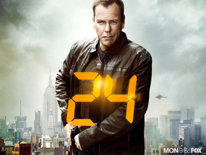 Jack Bauer NYC New York 24 Live Another Day TV Series Wall Art Print Poster