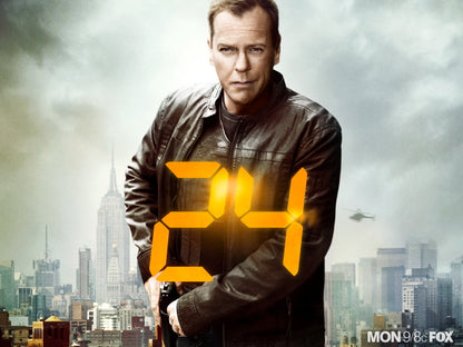 Jack Bauer NYC New York 24 Live Another Day TV Series Wall Art Print Poster
