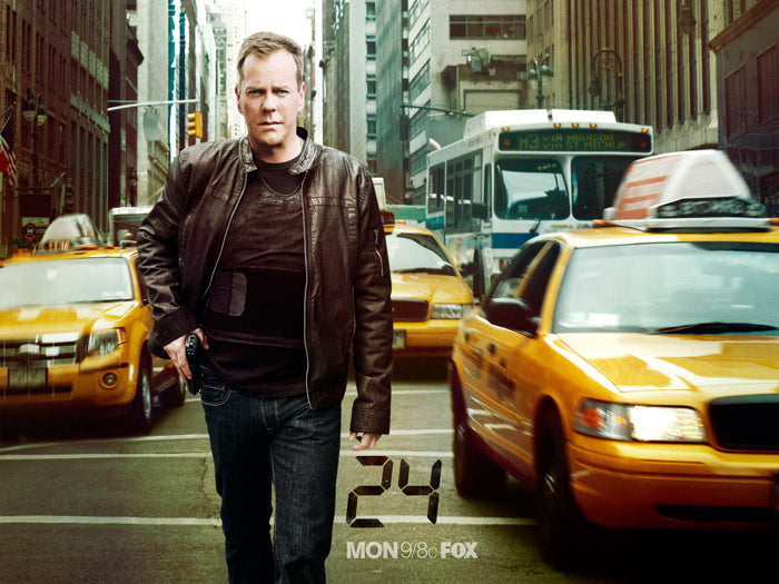 Jack Bauer NYC New York 24 Live Another Day TV Series Wall Art Print Poster