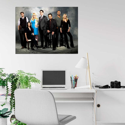 Criminal Minds Cast Characters Season 10 TV Series Wall Art Print Poster