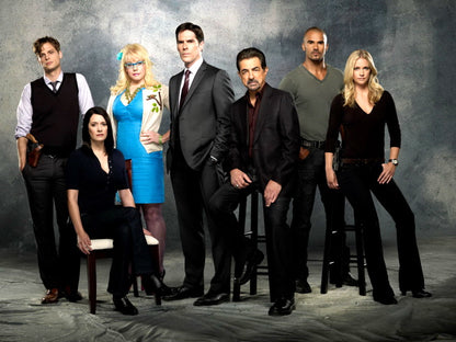 Criminal Minds Cast Characters Season 10 TV Series Wall Art Print Poster