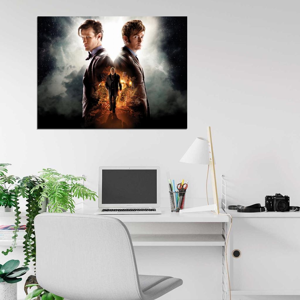 The Day of the Doctor Who TV Series Epic Awesome Wall Art Print Poster