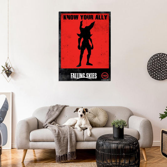 Know Your Ally Alien Extraterrestrial Falling Skies TV Wall Art Print Poster