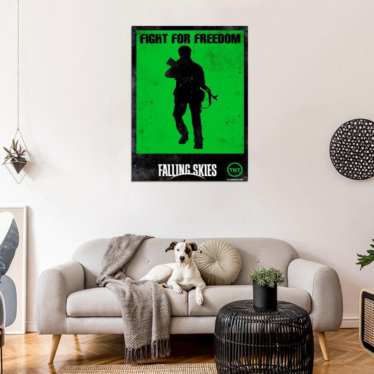 Fight For Freedom Alien Invasion Falling Skies Series Wall Art Print Poster