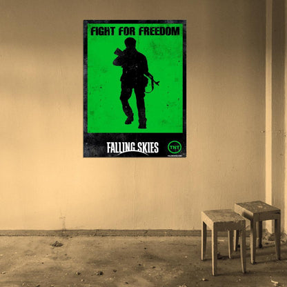 Fight For Freedom Alien Invasion Falling Skies Series Wall Art Print Poster