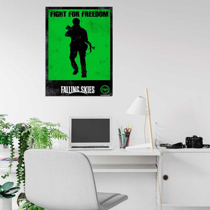 Fight For Freedom Alien Invasion Falling Skies Series Wall Art Print Poster
